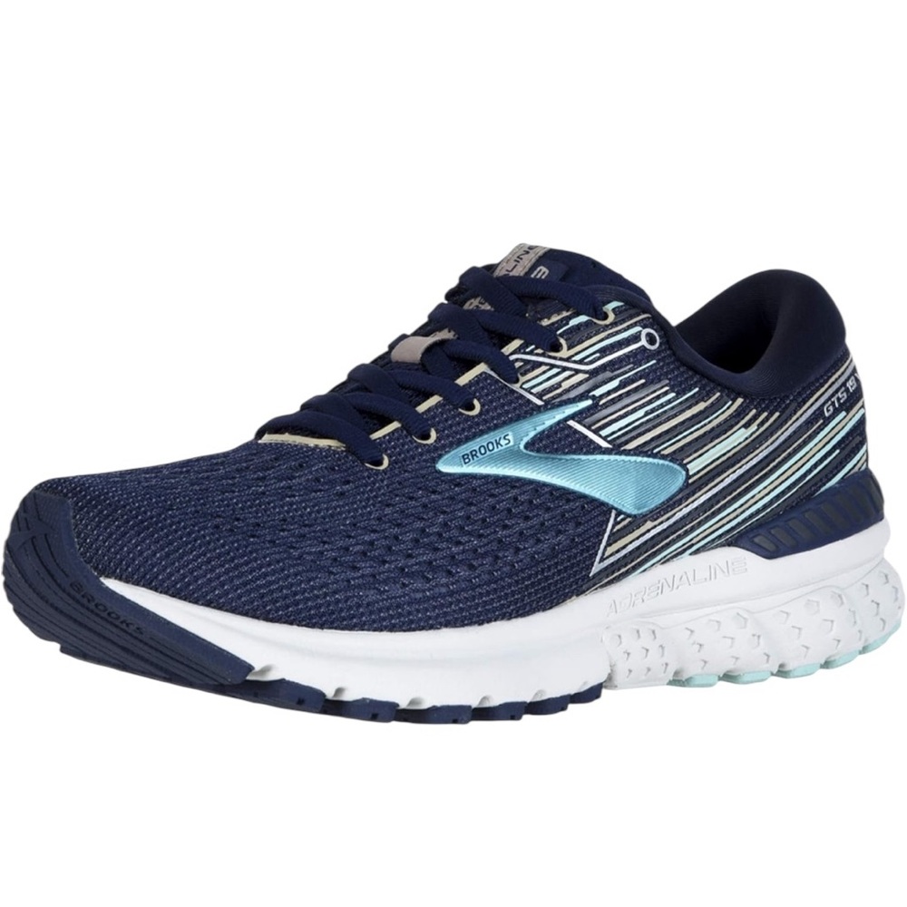 Brooks Adrenaline GTS 19 Blue Running Sneakers - Women’s Size 9.5